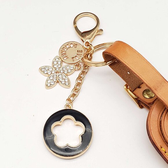 Authentic Louis Vuitton Luggage tag with Unbranded Keychain, Keycharm - Picture 7 of 8